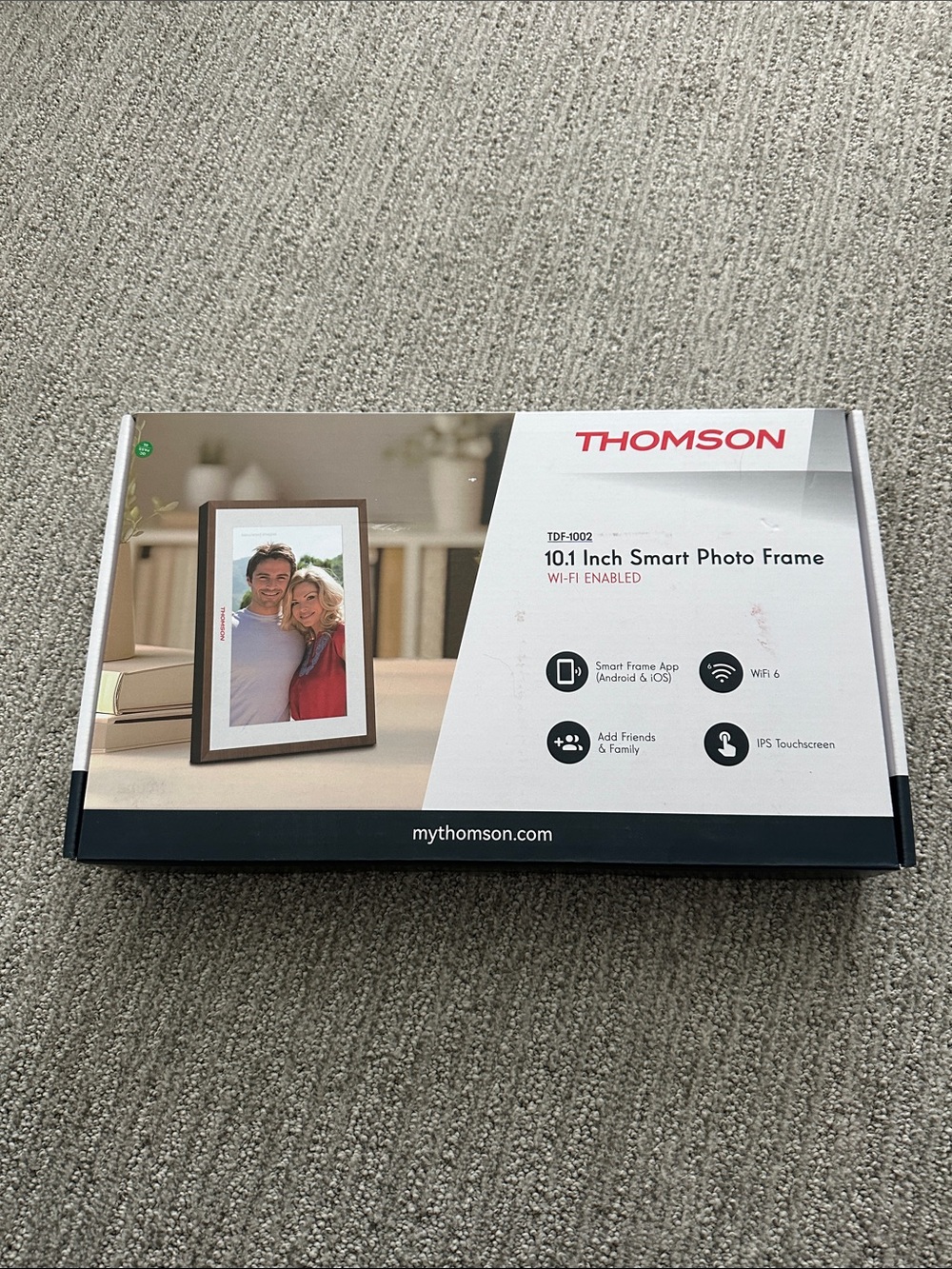 THOMSON 10.1" Smart Photo Frame - Wi-Fi Enabled Brand New